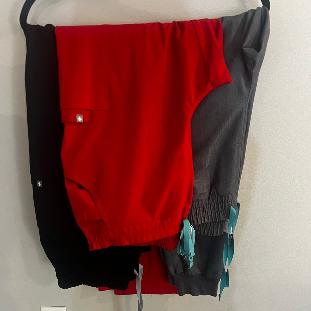 Figs Black Apparel with Comfort Blend